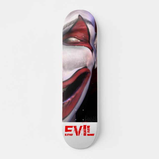 Evil Clown Skateboard (Front)