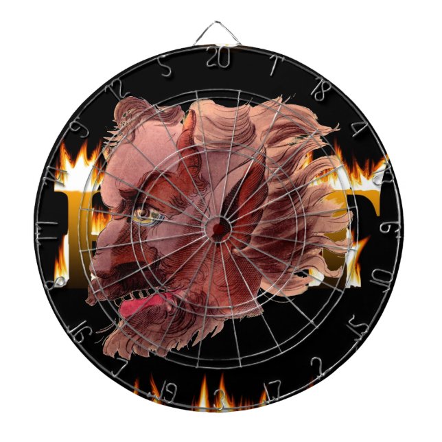 Evil Demon Dartboard (Front)