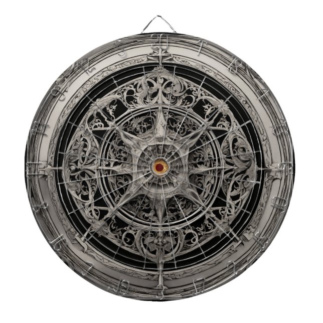 Evil demonic the absolutely most important and sym dartboard (Front)