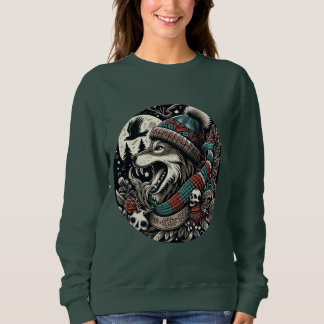 Evil Dog and Skulls Sweatshirt