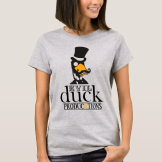 Evil Duck (tall logo) women's tee