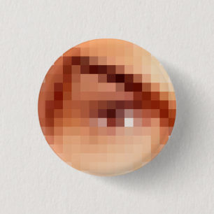 Evil Eye? 3 Cm Round Badge