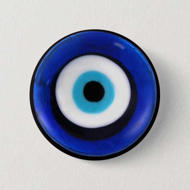 Evil Eye 6 Cm Round Badge (Front)