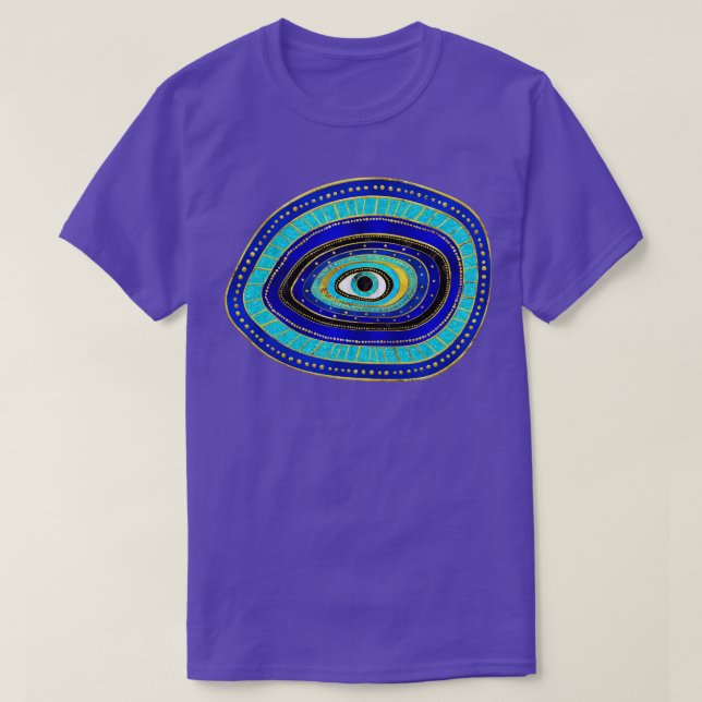 Evil Eye Amulet Ornament  T-Shirt (Design Front)