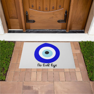 Evil Eye Blue Nazar No Evil Eye Protection Doormat