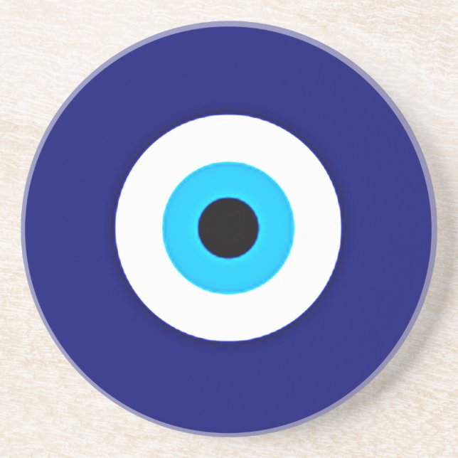 Evil Eye Charm Coaster (Front)