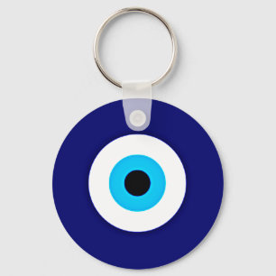 Evil Eye Charm Key Ring