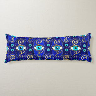 Evil Eye Charm Pattern Body Cushion