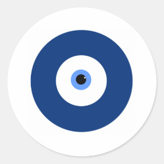 Evil Eye Classic Round Sticker