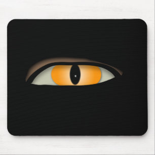 Evil Eye Design Mouse Pad