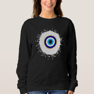 Evil Eye Energy Meditation Vibration Good Luck Ham Sweatshirt