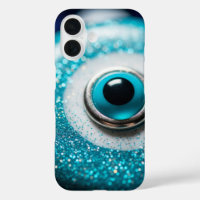 Evil Eye Glass Glitter Talisman