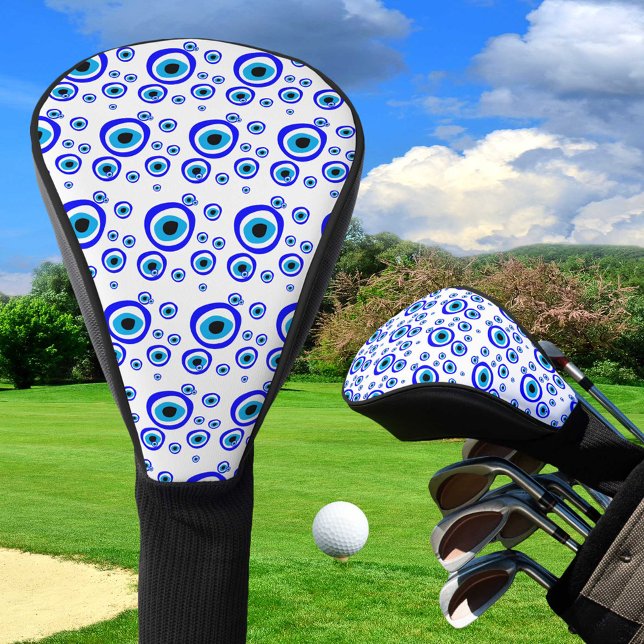 Evil Eye Golf Talisman, Arabic Amulet /Greek Golf Head Cover (Creator Uploaded)