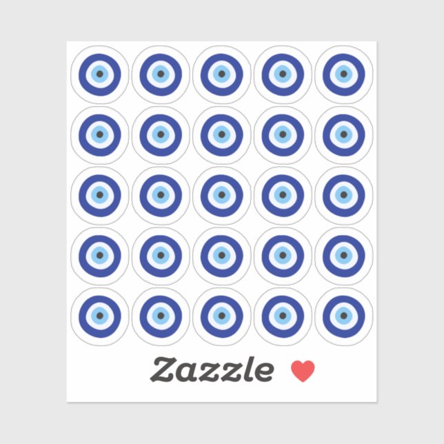 Evil Eye Good Luck Spiritual Protection Planner (Sheet)