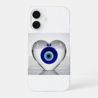 Evil Eye Heart Icon Modern Graphic Design
