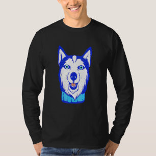 Evil Eye Husky Dog For Greek Talisman Nazar Charm T-Shirt