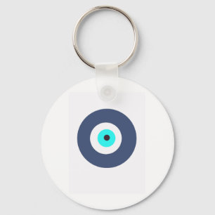 Evil eye key ring