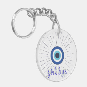 evil eye key ring
