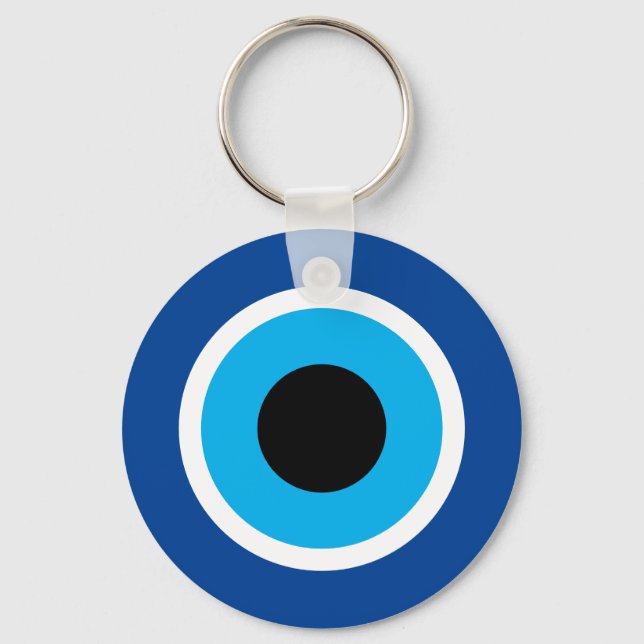 Evil Eye keychain - Blue Mati (Front)