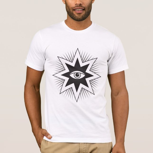 Evil Eye Man's T-Shirt (Front)