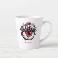 Evil Eye Melt Creepy Psychedelic Horror Stay Weird