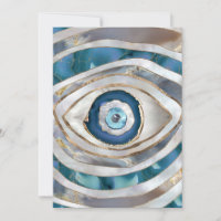 Evil Eye Mineral textures and gold