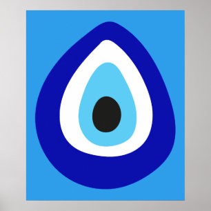 Evil Eye Nazar Amulet Poster