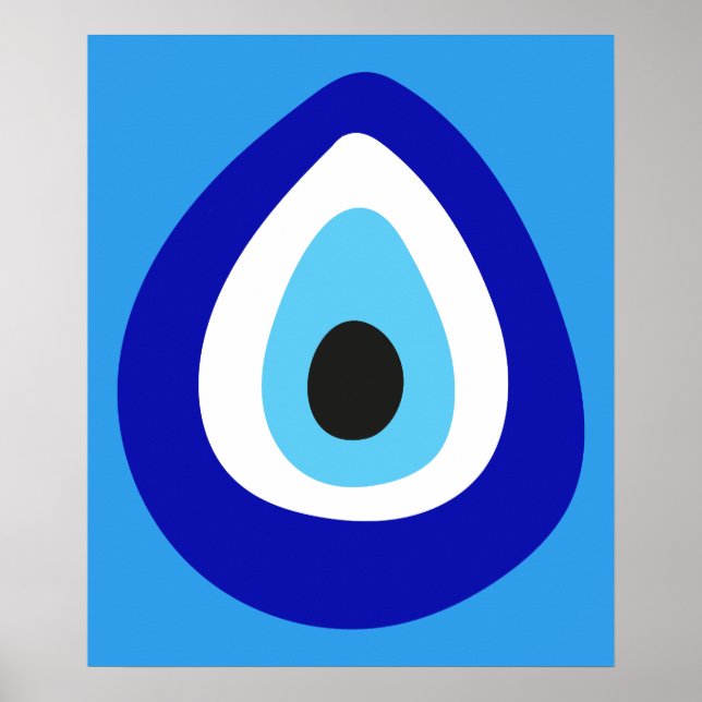 Evil Eye Nazar Amulet Poster (Front)
