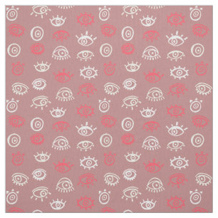 Evil Eye Pattern  Fabric
