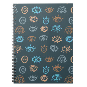 Evil Eye Pattern Notebook