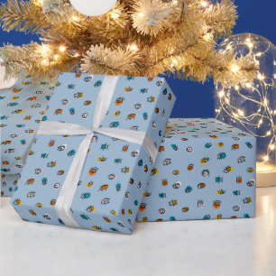 Evil Eye Pattern Wrapping Paper