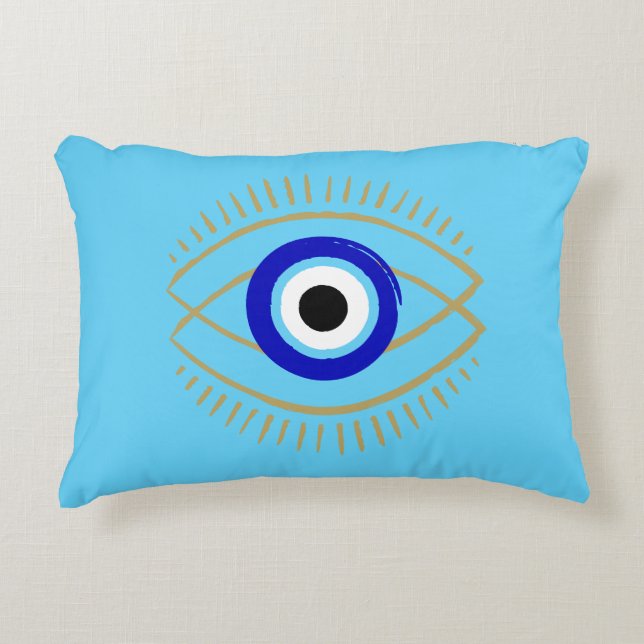 Evil Eye Pillow (Front)