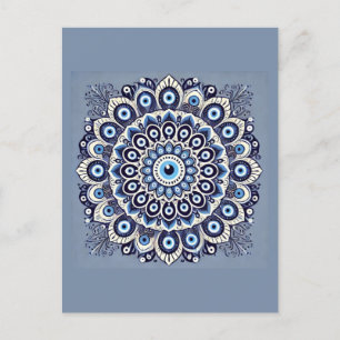 Evil eye postcard