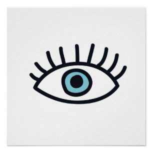 Evil eye poster
