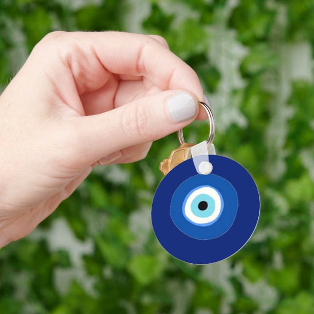 Evil Eye Protection Keychain (Hand)