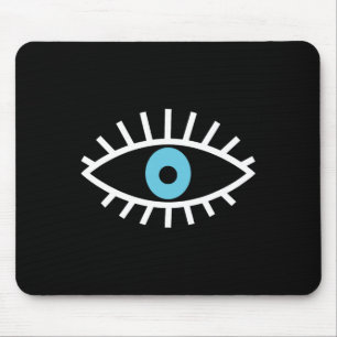 Evil Eye Protection Spiritual Aesthetic Yoga Esote Mouse Pad