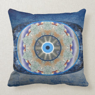 "Evil Eye" Protection Throw Pillow