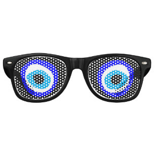 Evil Eye retro Shades Amulet /Fun Party Sunglasses