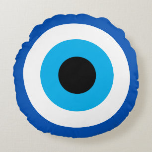 Evil Eye Round Cushion