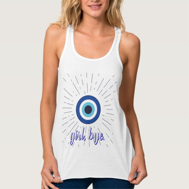 evil eye  singlet (Front)