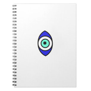 Evil Eye Spiral Notebook