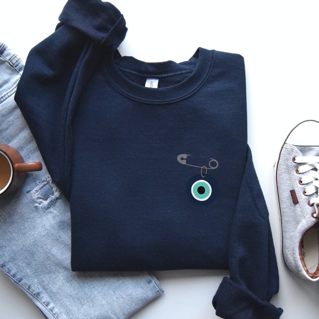 Evil Eye Sweatshirt, Energy Protection Gift Shirt (Creator Uploaded)