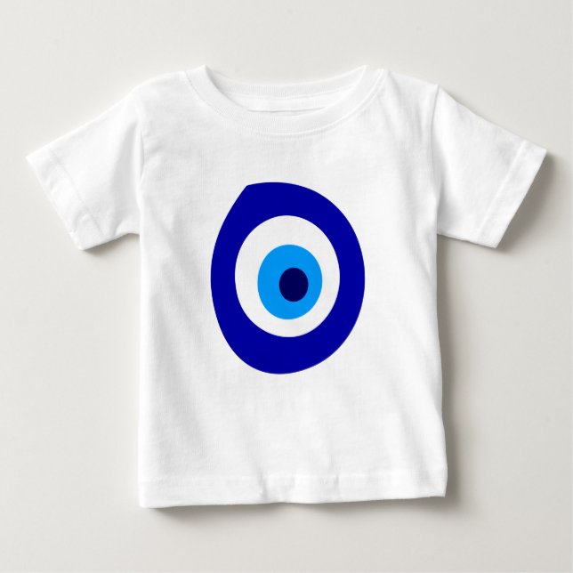 Evil eye symbol baby T-Shirt (Front)