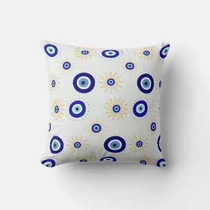 Evil Eye Symbol Cushion