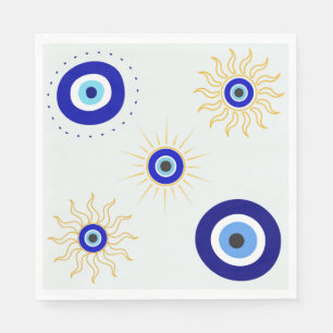 Evil Eye Symbol Napkin