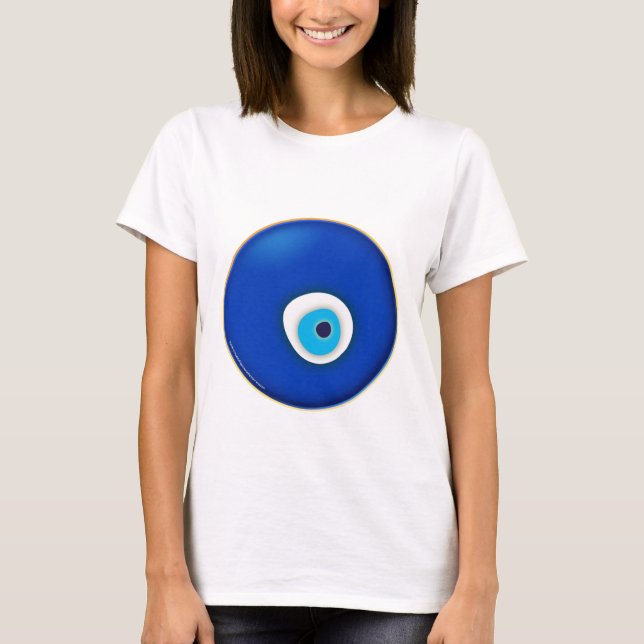 Evil Eye, Symbol of Protection T-Shirt (Front)
