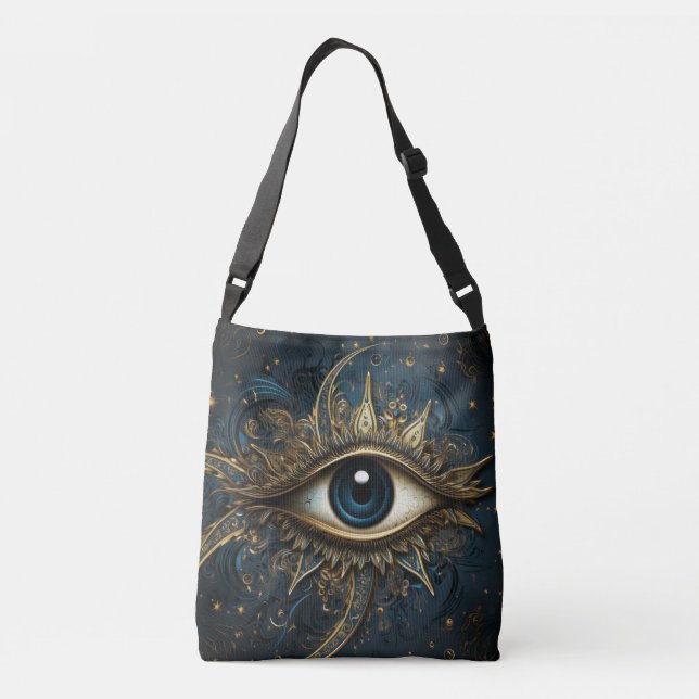 Evil Eye Tote Bag (Back)