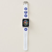 Evil eye watch band