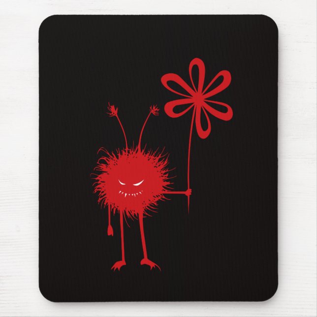 Evil Flower Bug mousepad (Front)