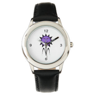 Evil Flower Kawaii Goth Halloween Watch